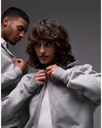 Dickies - Oakport Small Logo Full Zip Hoodie - Lyst