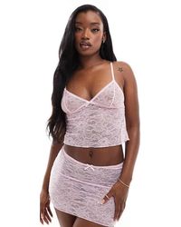 Wild Lovers - Exclusive Lace Mini Skirt - Lyst