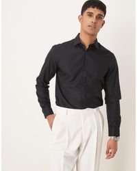 SELECTED - Slim Fit Easy Iron Smart Shirt - Lyst