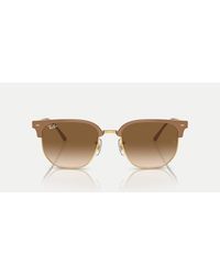 Ray-Ban - New Clubmaster Sunglasses With Lens - Lyst