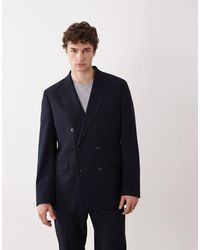 Mango - Slim Fit Double Breasted Suit Blazer Co-ord - Lyst