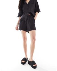 ONLY - Short Van Kaasdoek - Lyst