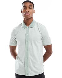 Paul Smith - Short Sleeve Button Through Polo Shirt - Lyst