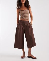 ASOS - Tailored High Waist Culotte Trousers - Lyst