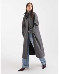 ASOS - Longline Car Coat - Lyst