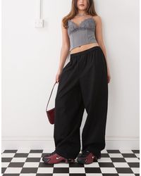 Collusion - Relaxed Linen Blend Balloon Pant - Lyst