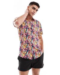 OOSC - Comic Book Candy Short Sleeve Shirt - Lyst