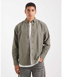 Levi's - Authentic Tonal Logo Button Down Relaxed Oxford Shirt - Lyst