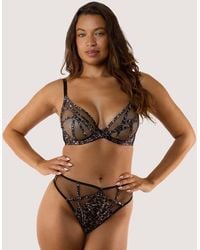 Playful Promises - Ramona Leopard High Waist Thong - Lyst