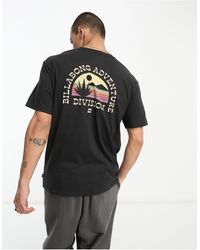 Billabong - T-shirt avec motif lever - Lyst