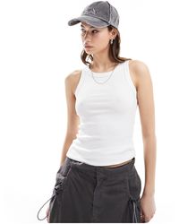 Weekday - Rib Fitted Tank Top - Lyst