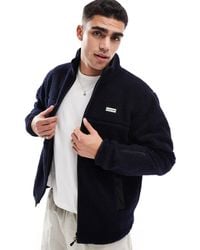 HUNTER - – milan – jacke aus sherpa-fleece - Lyst