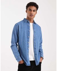 Jack & Jones - Denim Shirt - Lyst