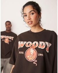 ASOS - Disney Pixar Unisex Oversized T-shirt With Toy Story Woody Print - Lyst