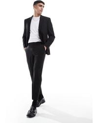 ASOS - Straight Cropped Length Suit Trousers - Lyst