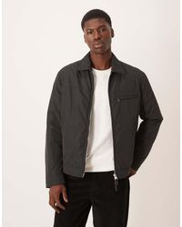 ARKET - Nylon Minimal Jacket With Zip Front - Lyst