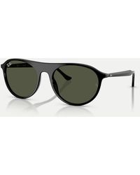 Ray-Ban - Rb2215 Square Sunglasses With Lens - Lyst