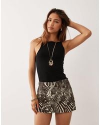 ASOS - Pelmet Mini Skort - Lyst