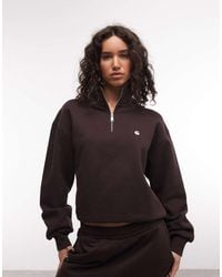 Carhartt - Casey Quarter Zip Sweatshirt - Lyst