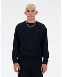 New Balance - Athletics French Terry Crew - Lyst