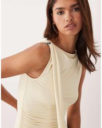 ASOS - Scarf Top With Hardware Trim - Lyst