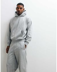 Weekday - Sudadera De Corte Cuadrado Extragrande Con Capucha De Punto Grueso De - Lyst
