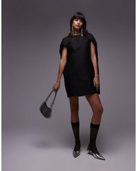 ARKET - Mini-Jurk Met Cape - Lyst
