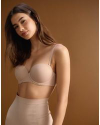Calvin Klein - Perfectly Fit Strapless Push Up Bra - Lyst