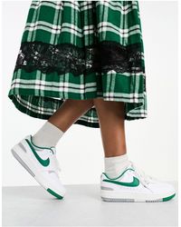 Nike - Gamma force - sneakers bianche e verde malachite - Lyst