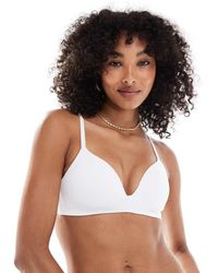 New Look - Voorgevormde Triangel Bh - Lyst