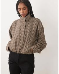 Jdy - Funnel Neck Bomber Jacket - Lyst