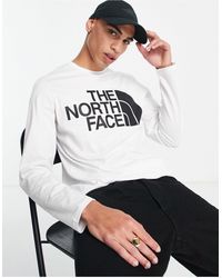 The North Face - Standard - T-shirt Met Lange Mouwen - Lyst