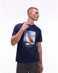 Tommy Hilfiger - Sailing Graphic T-shirt - Lyst