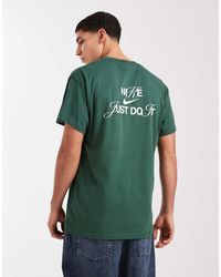 Nike - Graphic Back Print T-shirt - Lyst