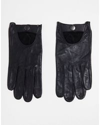 Barneys Originals - Real Leather Driving Gloves - Lyst
