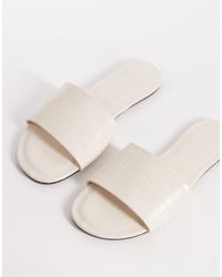 ASOS - Faith Flat Sandals - Lyst