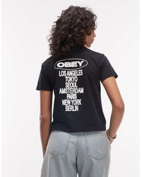 Obey - – kurzärmliges t-shirt - Lyst