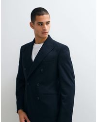 ASOS - Slim Double Breasted Suit Jacket - Lyst