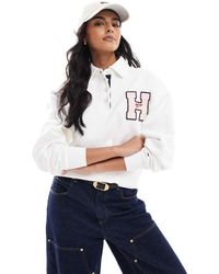 Tommy Hilfiger - Varsity Polo Met Knoopsluiting - Lyst
