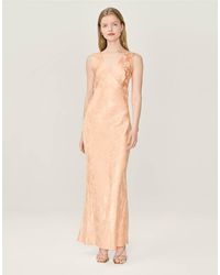 OMNES - Dresses Iris Floral Jacquard Midi Slip Dress - Lyst