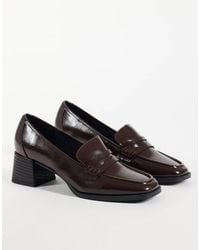 ASOS - Speed Mid Heeled Loafers - Lyst