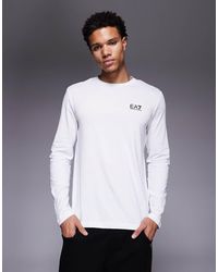 EA7 - Armani Training Long Sleeve T-Shirt - Lyst