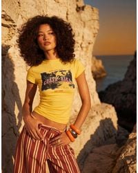 ASOS - Baby Tee With Costa Rica Embroidered Graphic - Lyst