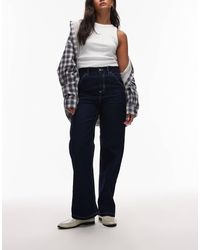 Carhartt - Vaqueros De Corte Suelto Con Lavado Oscuro Desgastado Simple De - Lyst