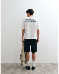 Fred Perry - Sportswear Logo Back Graphic T-Shirt - Lyst