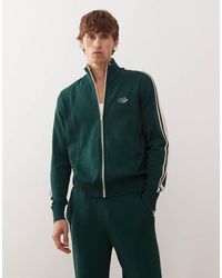 Prohibited - Straight Fit Logo Knit Track Jacket Co-ord - Lyst