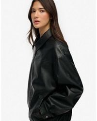 Superdry - Collared Oversized Bomber Jacket - Lyst