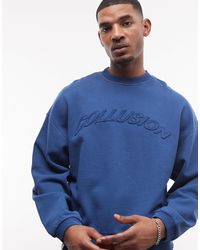 Collusion - Logo Boxy Sweatshirt - Lyst