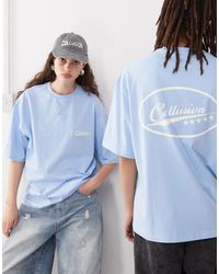 Collusion - Unisex - t-shirt coupe skateur à imprimé - Lyst