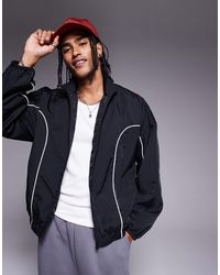 ASOS - – oversize-trainingsjacke - Lyst